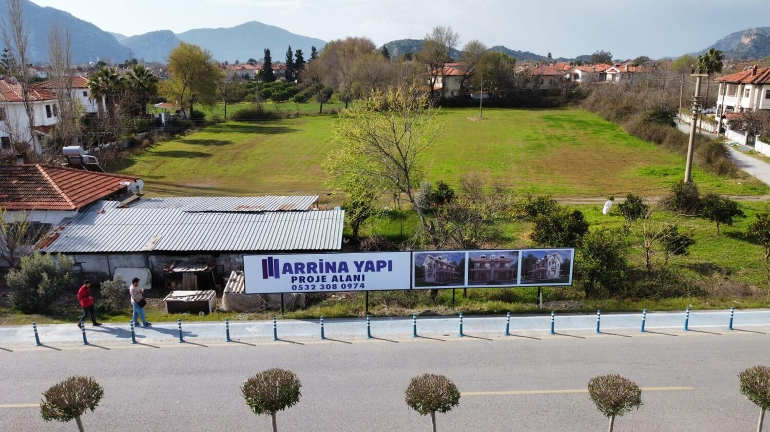 Arrina Villas modern villa yerleşimi